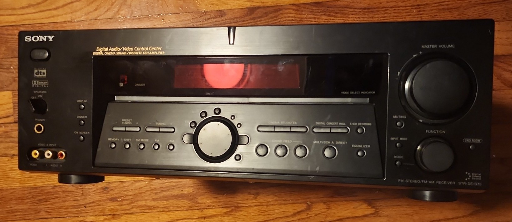 Sony STR DE1075 A/V 6 Channel Audio Receiver - Electronics | Color Black