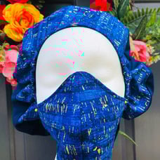 Nurse Bouffant cap and face mask