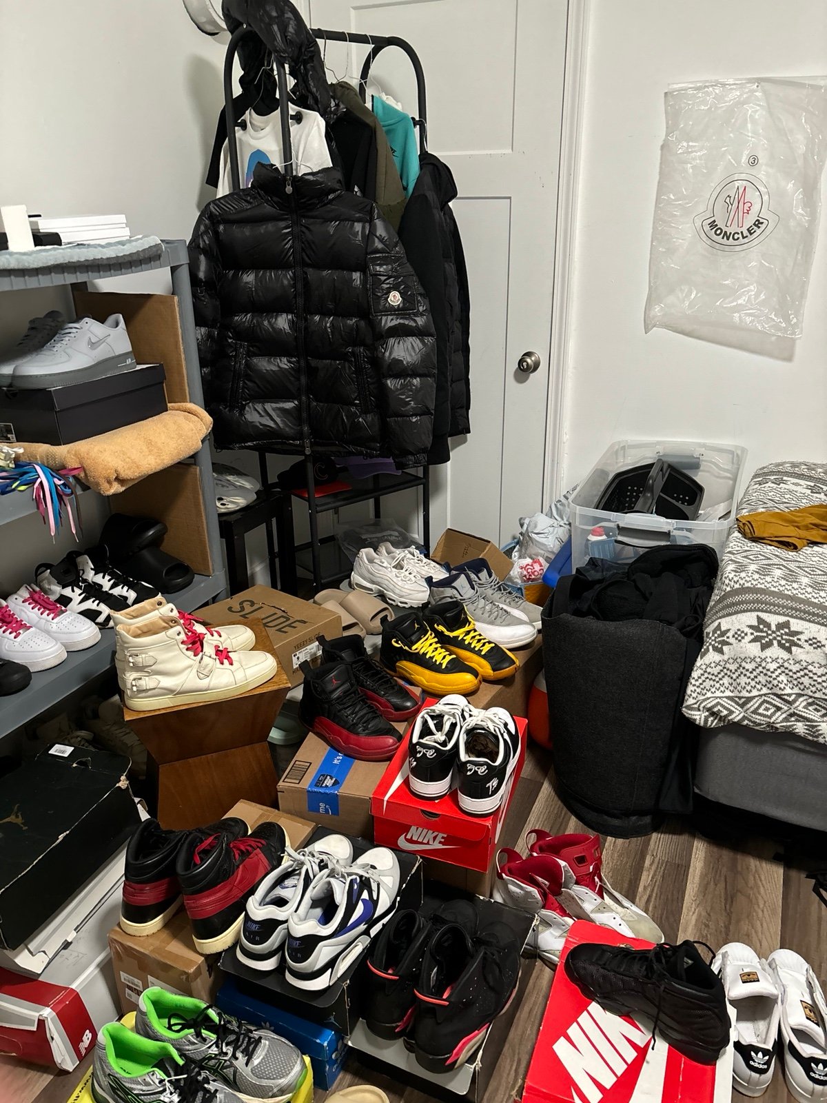 Assorted designer and shoes for the low