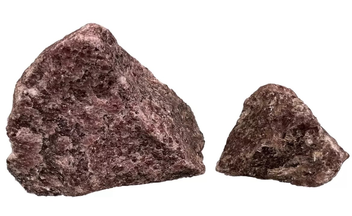Strawberry Quartz Crystal Rough Raw, - 17 Lbs 14 oz & 3.8 Lbs 2 Pc Lot