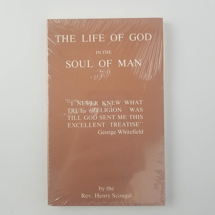 1986 The Life Of God In The Soul Of Man Religion Paperback Book by Henry Scougal