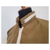 Vintage 1960's Surfer Rain Jacket Windbreaker with Zip-Up Hoodie