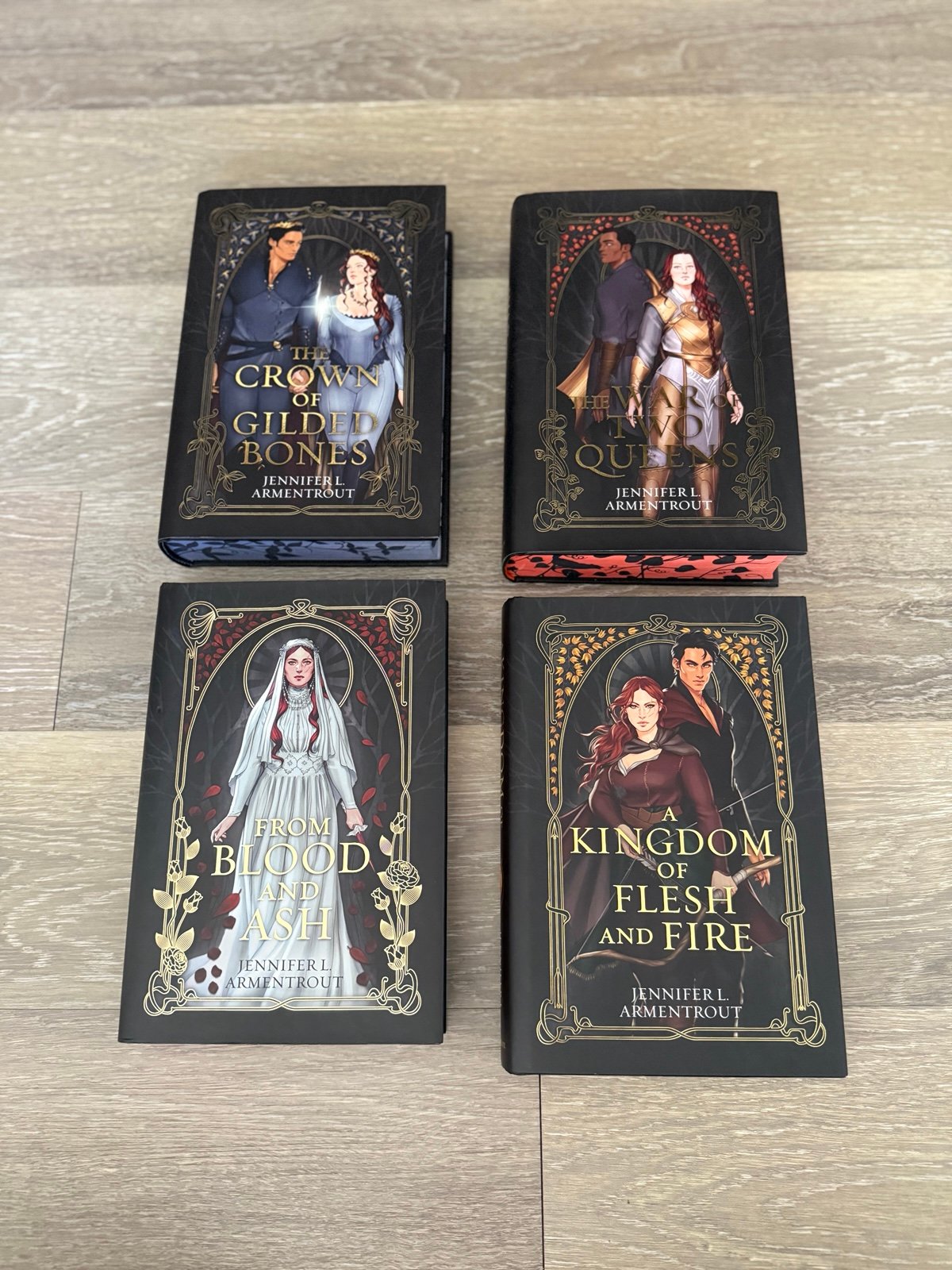 From Blood And Ash (first four book of the series) - Illumicrate edition