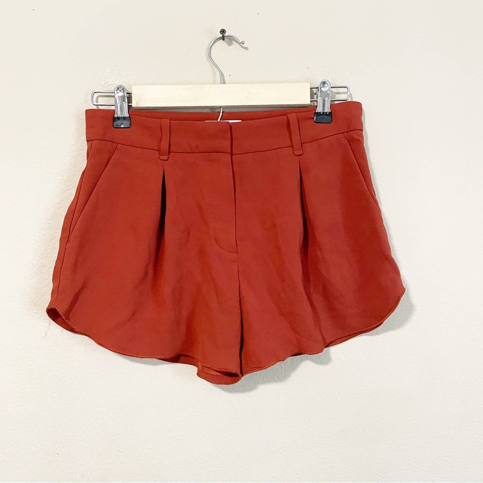 Babaton Orange Shorts