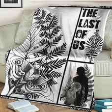 The Last Of Us Ellie Tattoo Blanket 40x30