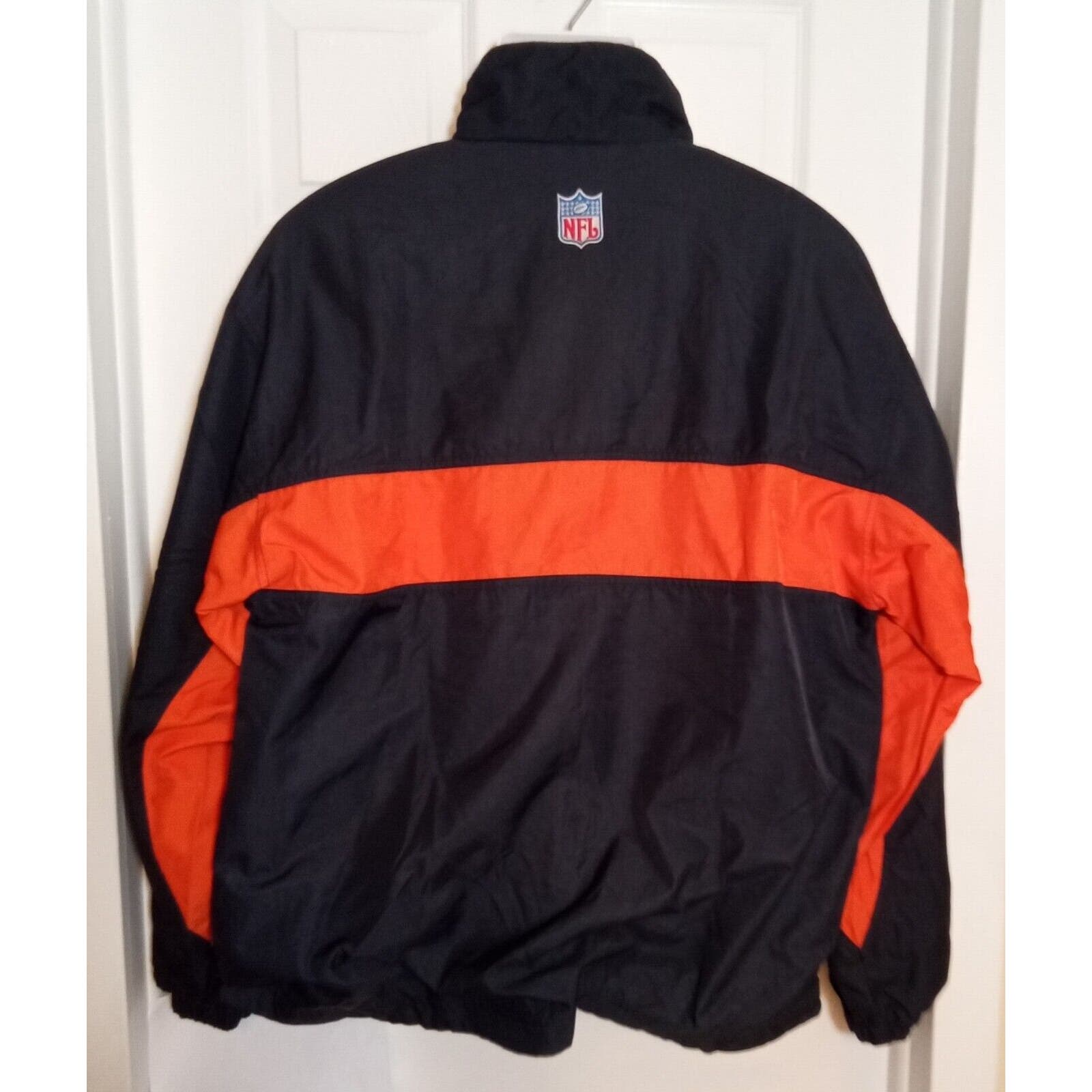 NFL Chicago Bears Reebok Jacket Mens Size XL Zip Up