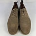 ALLSAINTS Men's Round Toe Derby shoes US 11 Tan Suede Oxford Casual Walking