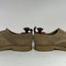 ALLSAINTS Men's Round Toe Derby shoes US 11 Tan Suede Oxford Casual Walking