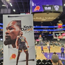 Kevin Durant brand new in the box 2023 Phoenix Suns bobblehead SGA