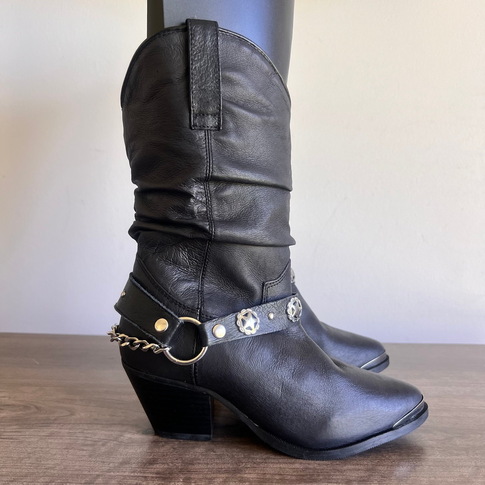 DINGO Supple Pigskin Women's Western Boot Size 5 Wide #242989