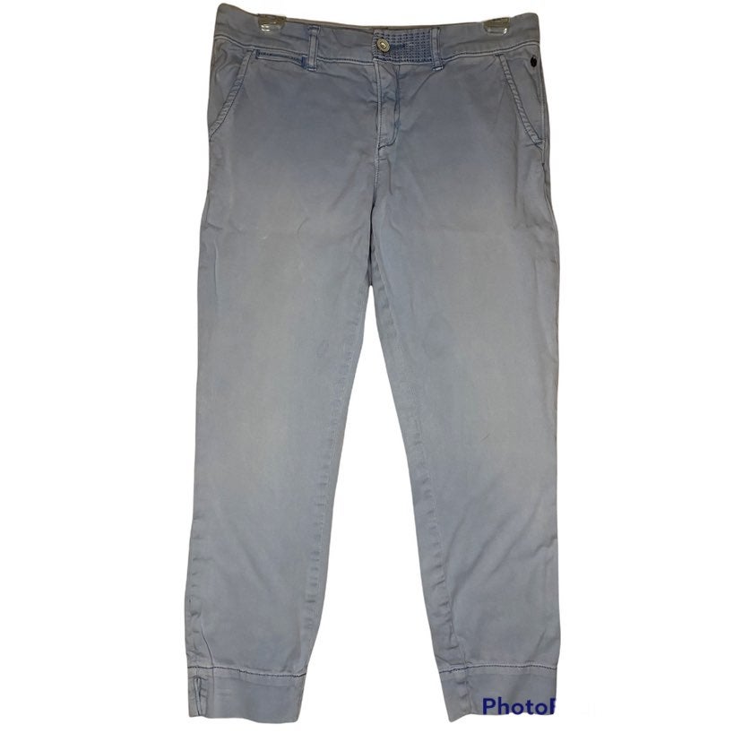 Anthro Pilcro and the Letterpress woman's Stet light blue ankle jeans 27