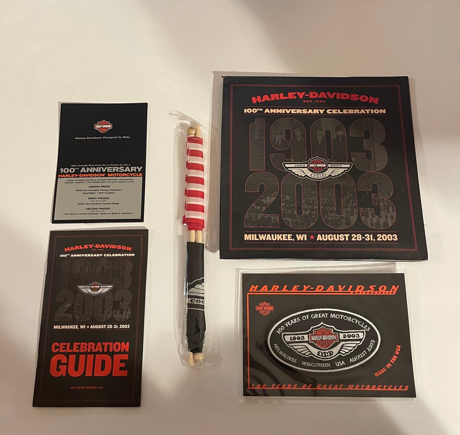 2003 Harley Davidson 100th Anniversary Celebration Collectibles