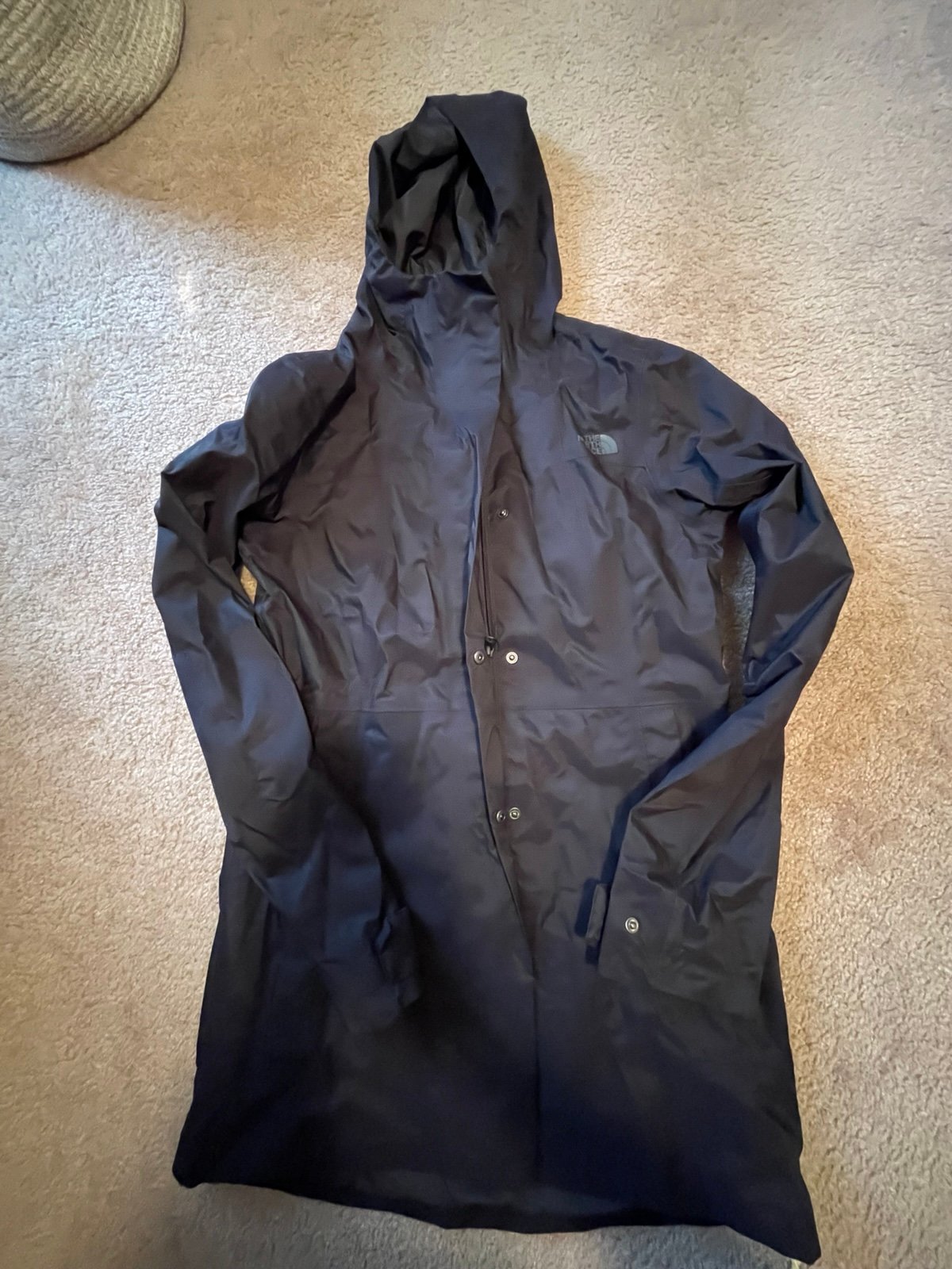 North face city breeze trench coat