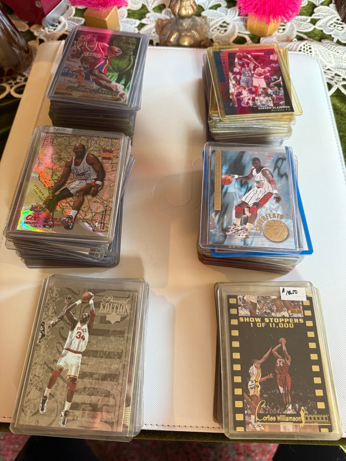 Lot of old Basketball cards