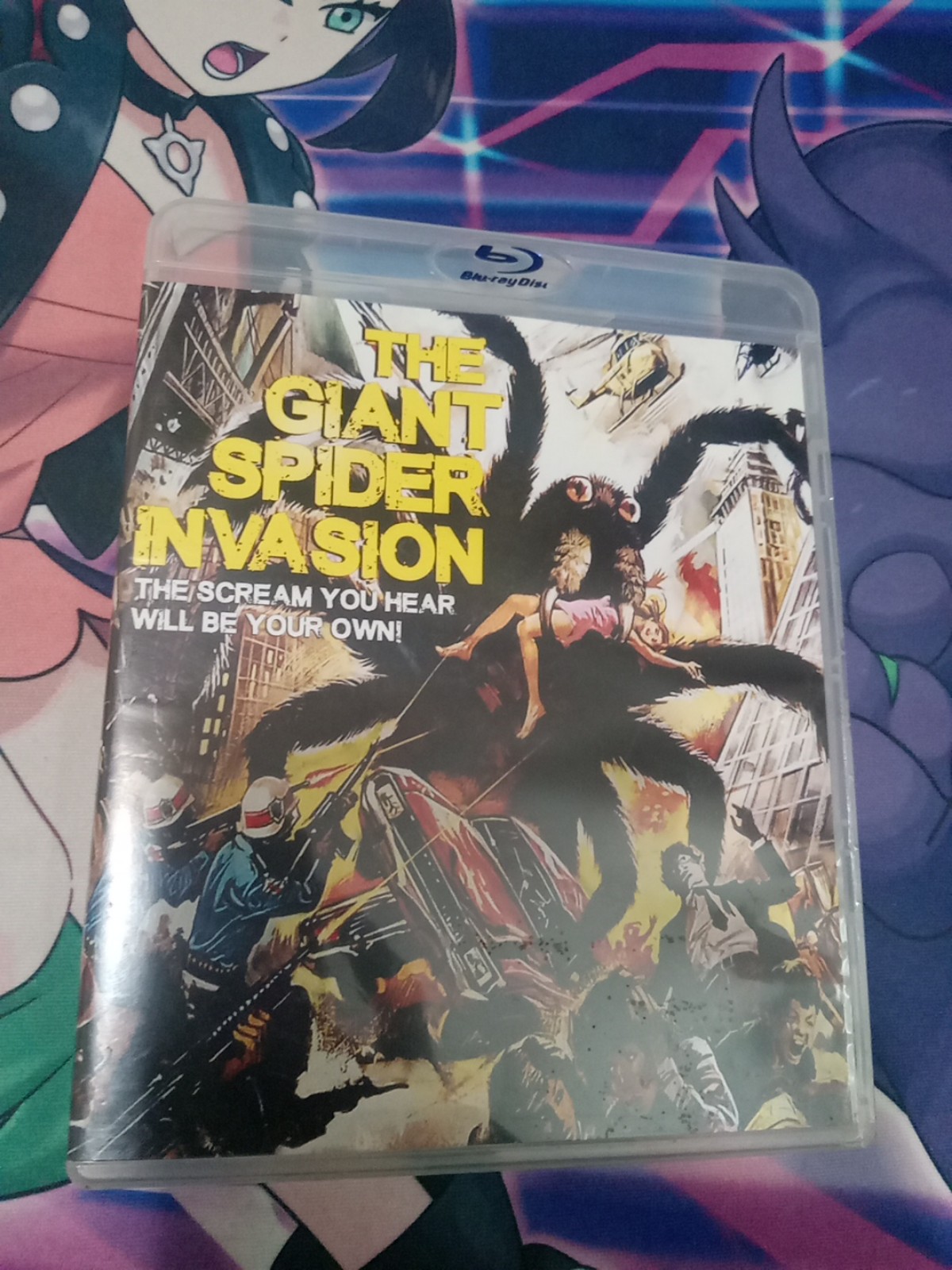 The Giant Spider Invasion (Blu-ray, 1975) *Out of Print* *OOP* *Rare* *Horror*