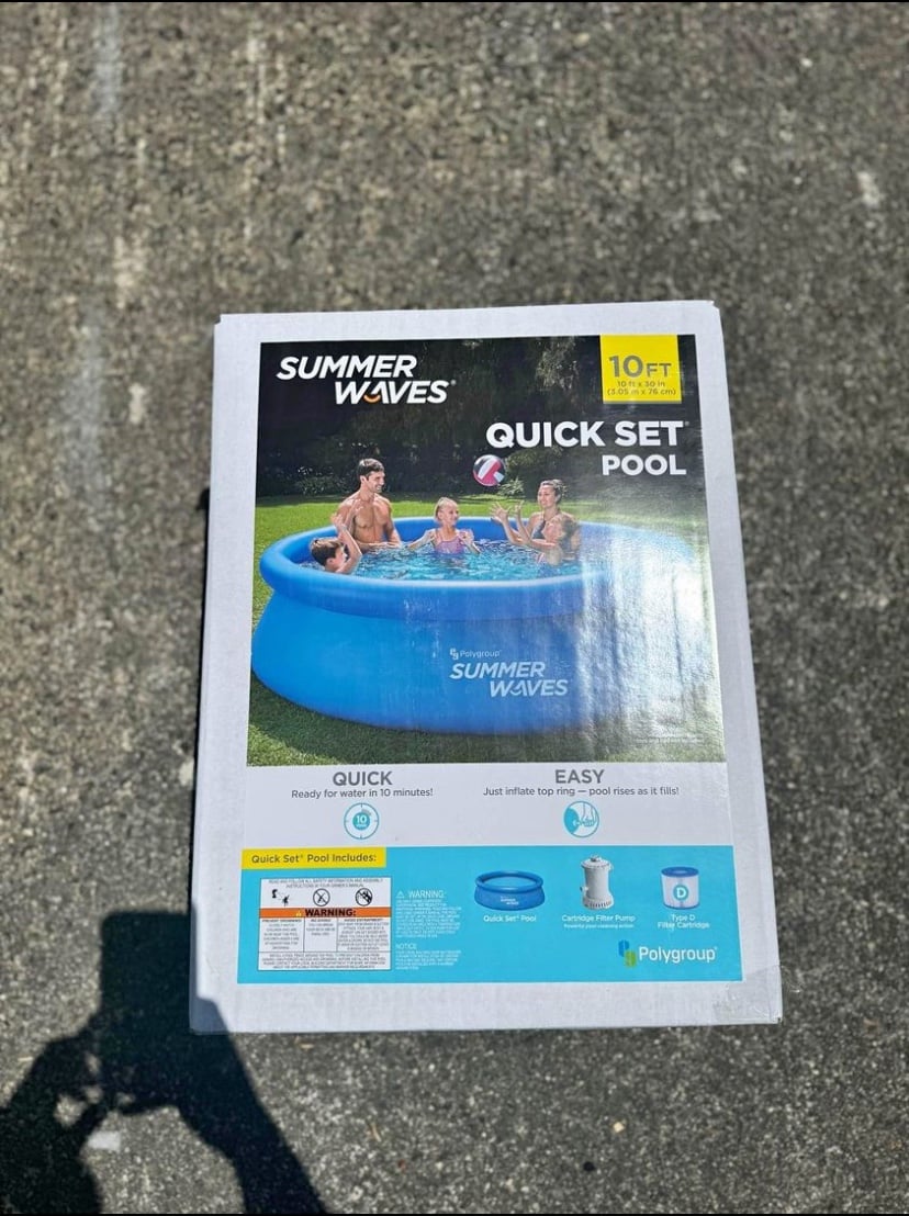 Summer Waves 10” Pool