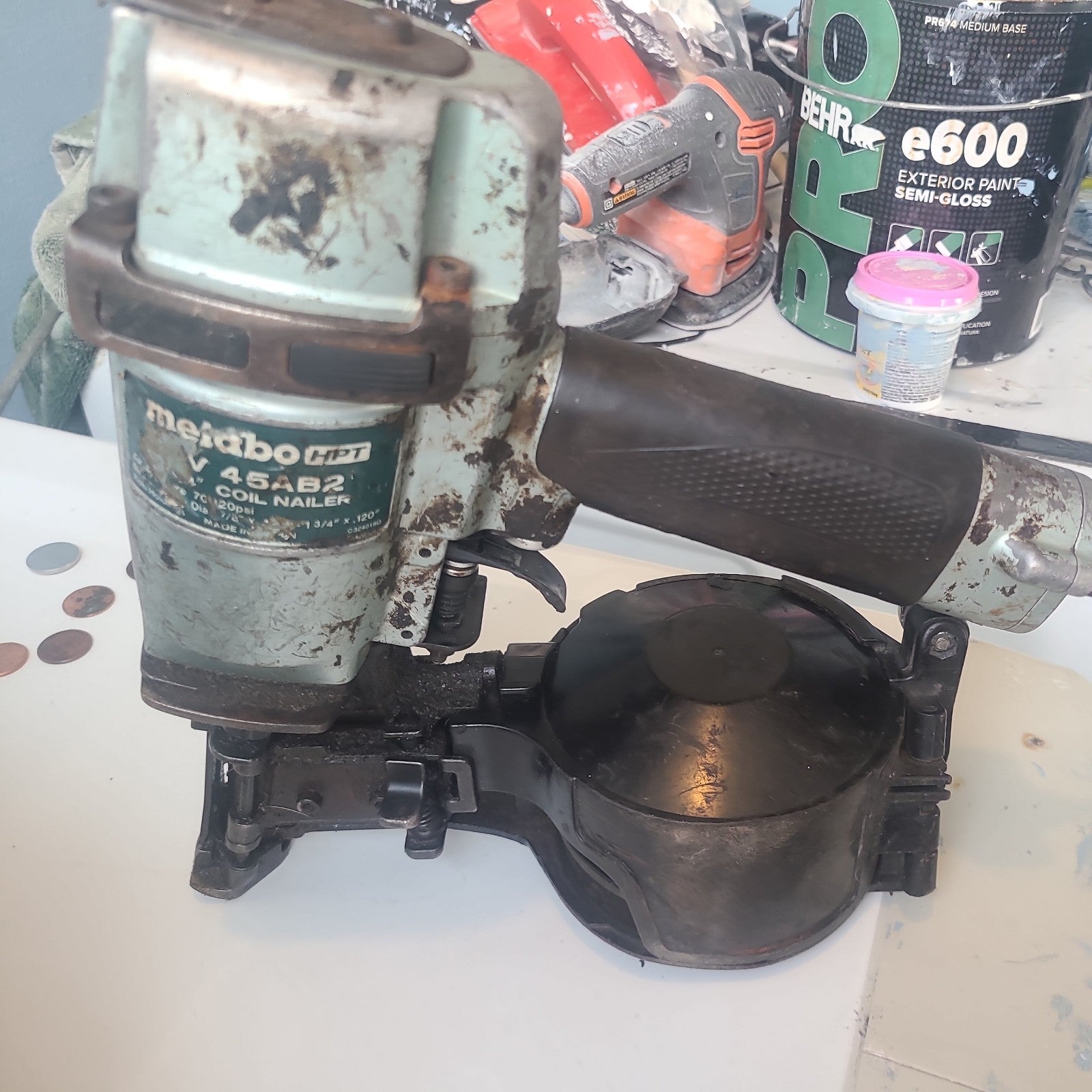 Metabo roofing coil-gun