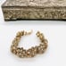 Beautiful Rhinestone Flower Bracelet