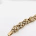 Beautiful Rhinestone Flower Bracelet