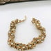 Beautiful Rhinestone Flower Bracelet