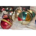 Vtg Indent Mercury Glass Micah Christmas Ornaments Mark Germany Poland Stunning!