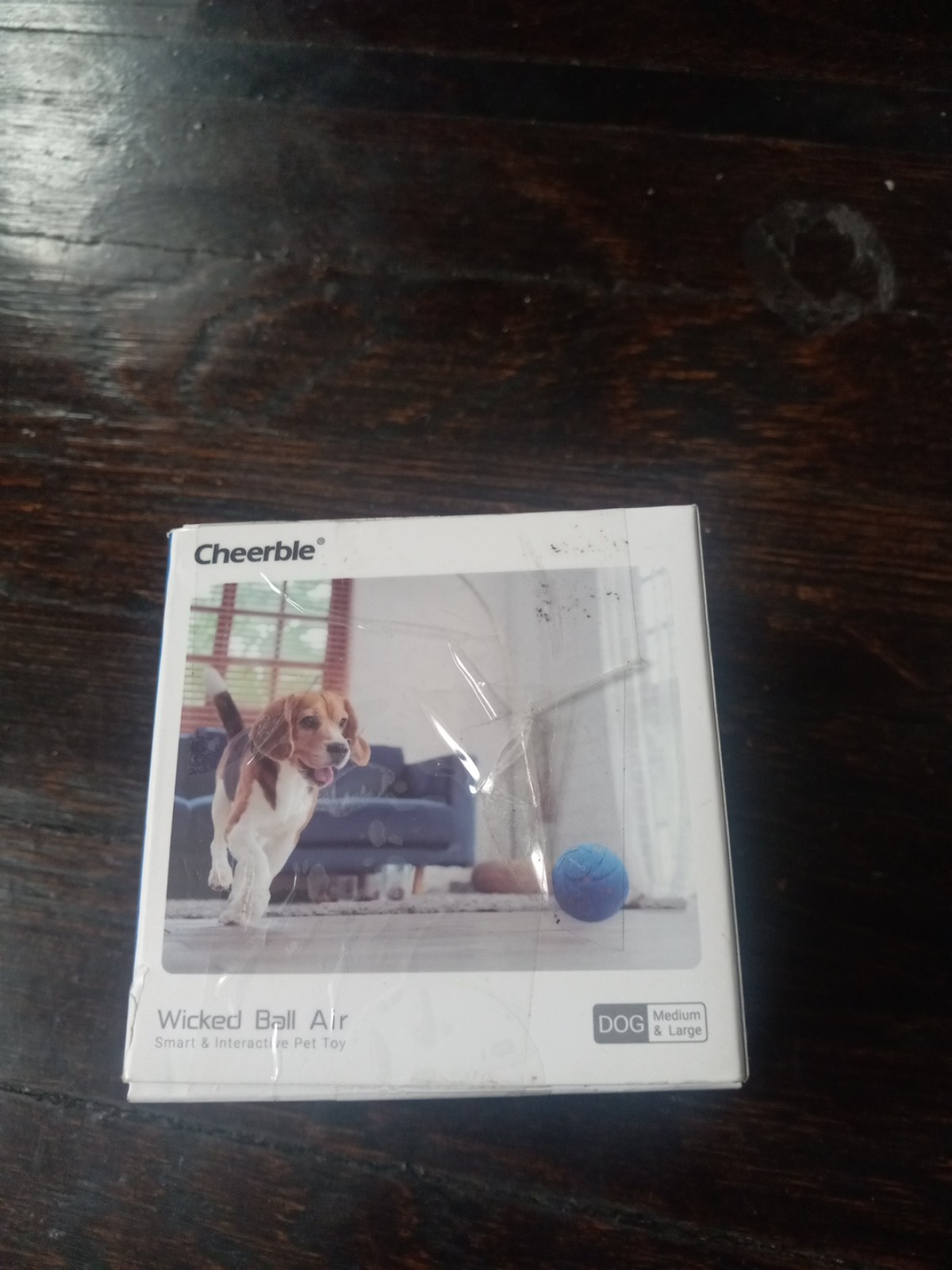 【New Material】Cheerble Smart Interactive Dog Toy, Wicked Ball AIR, Blue