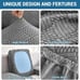 Sectional Couch Covers 6 Pieces