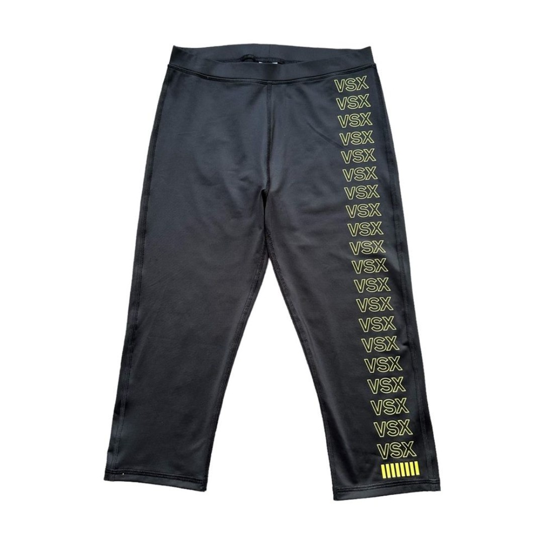 Victoria's Secret Sport Black Cropped Athletic Capri Leggings