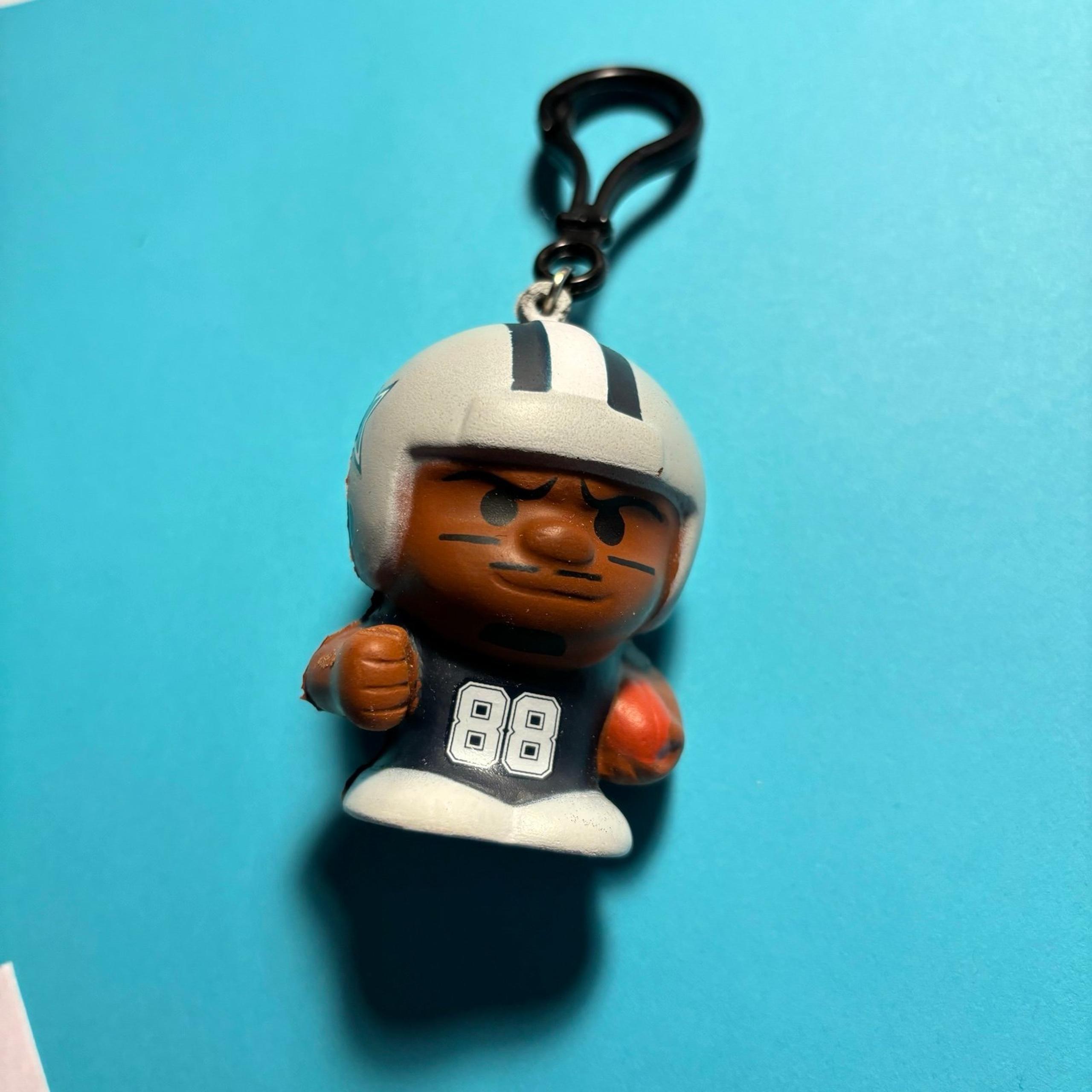 Squeezy Mates 2 NFL 2.5” Keychain Cee Dee Lamb Dallas Cowboys