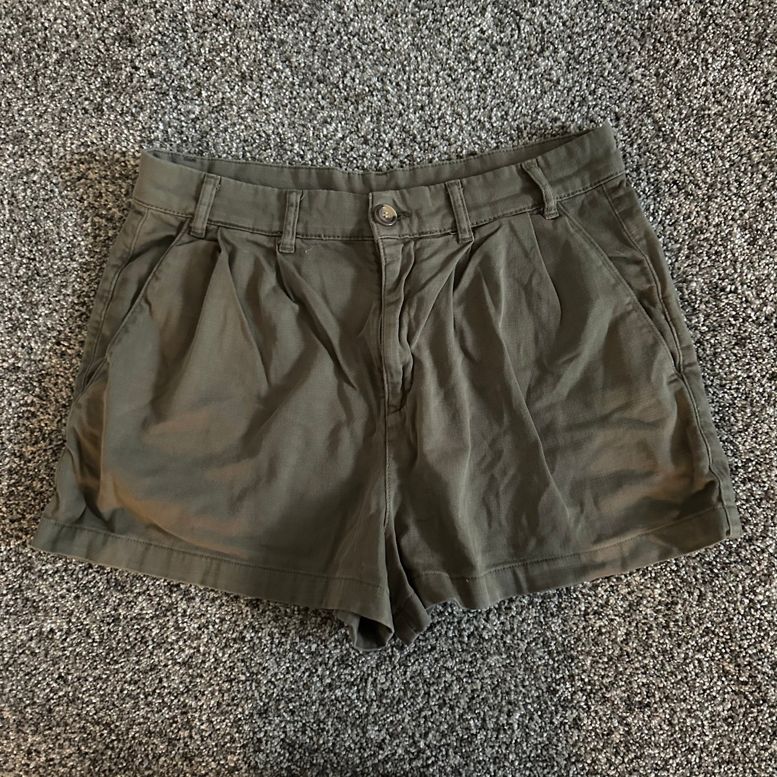 Free People Olive Green Women’s Shorts
