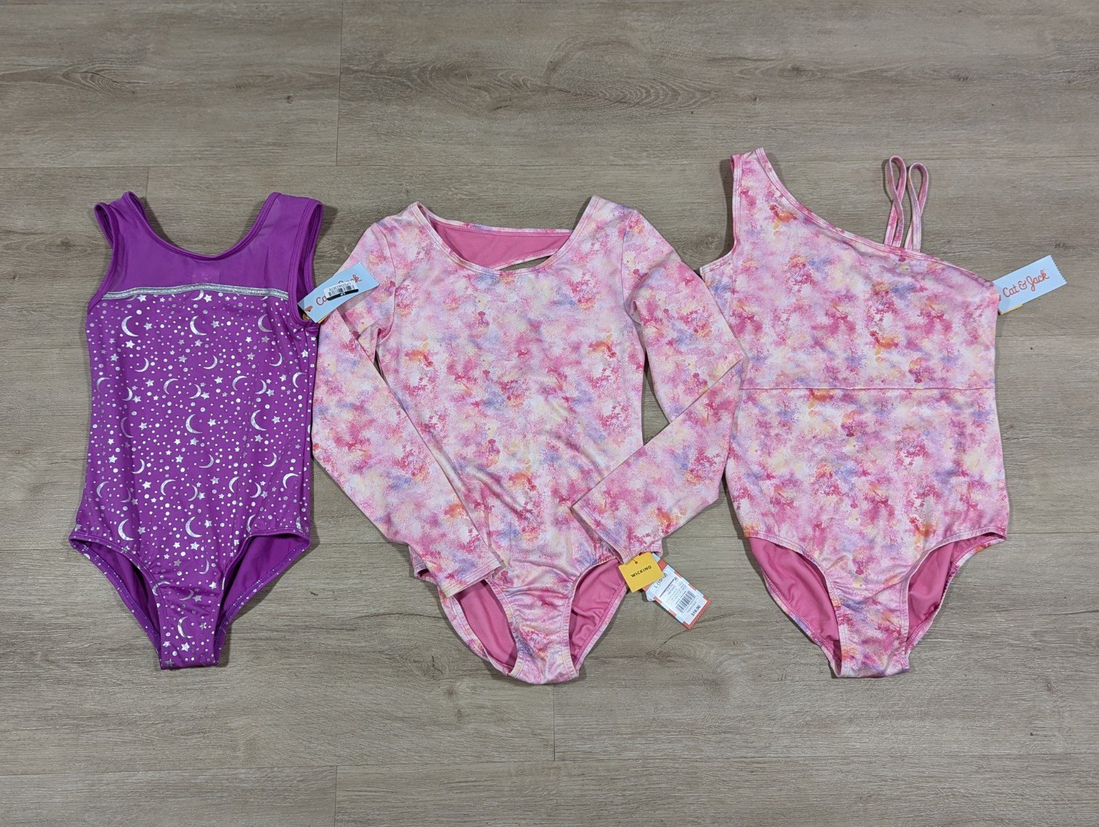Lot Of 32 Cat & Jack Girls Gymnastics Dance Leotards Various Sizes FREE SHIPPING