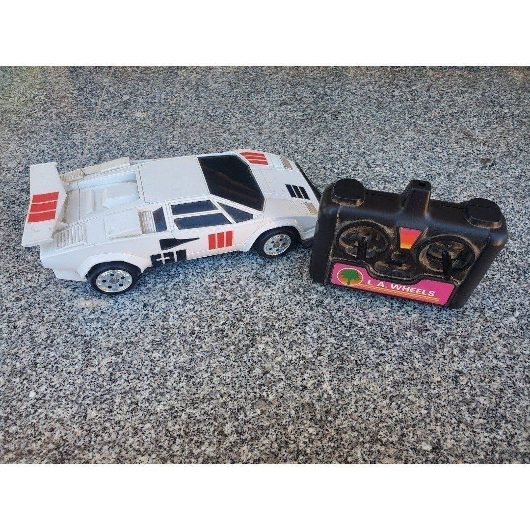 Vintage LA wheels Lamborghini RC car