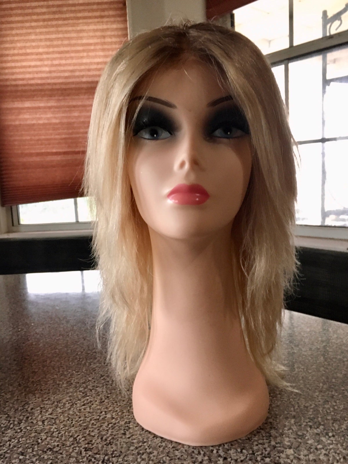 13x6 lace blonde 100% HUMAN HAIR WIG