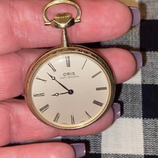 Oris Swiss made Winding Pocket Watch