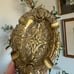 Antique French Bronze Brass Cherub Ashtray