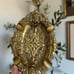Antique French Bronze Brass Cherub Ashtray