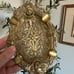 Antique French Bronze Brass Cherub Ashtray