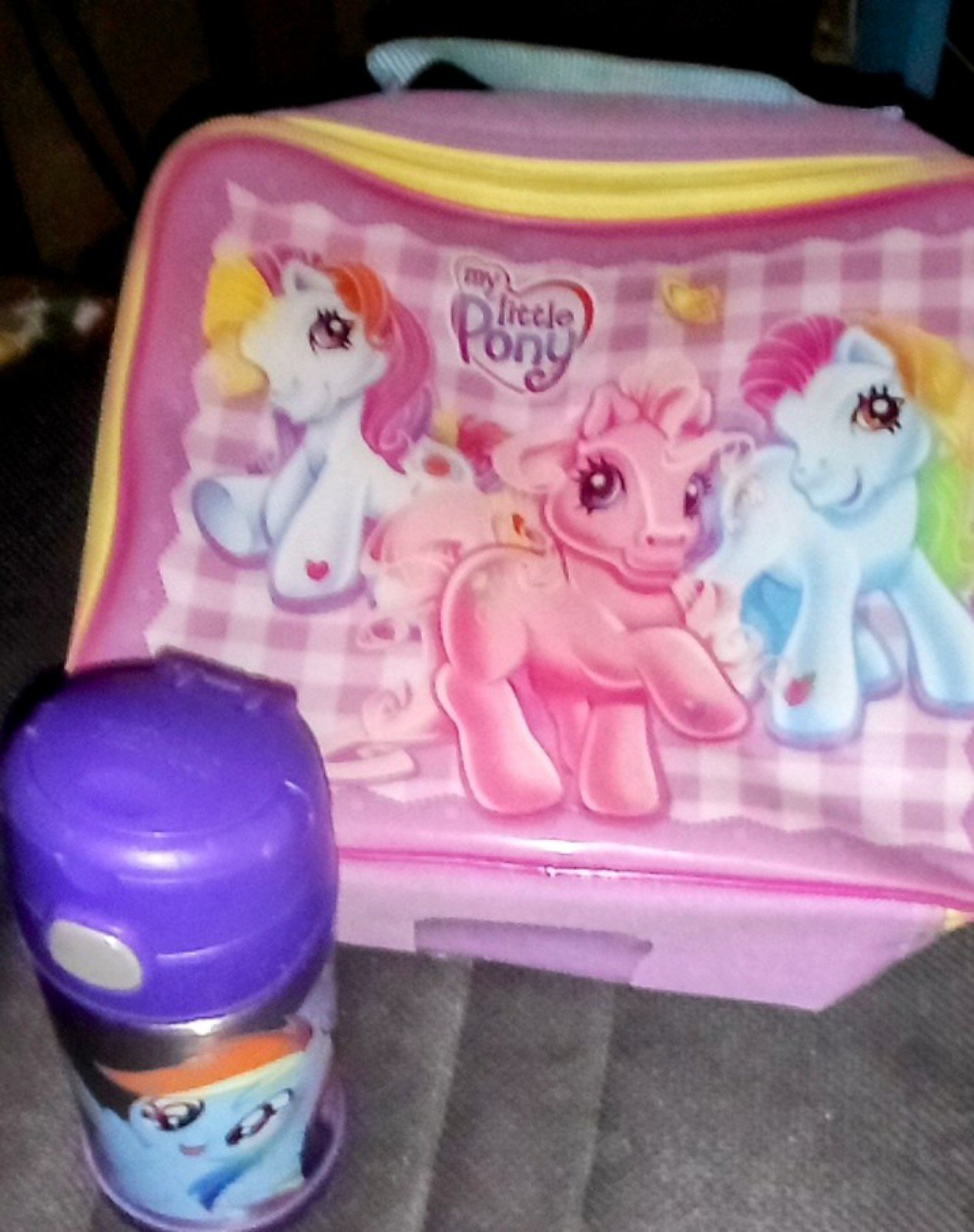 My little pony insulated lunch bag and thermos