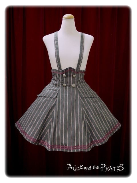 Alice and the pirates School Girl Skirt