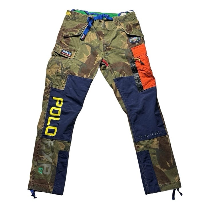 芸能人愛用 GRANCY】Zip Design M Size Black, Pants, Denim Baggy パンツ