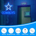 Cowboy Neon Sign - Dimmer Cowboys Pentagram Neon Light 13.7 X 12.5 Inch