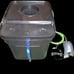 3-Pack 5.3-Gallon XL DWC Hydroponic System W 6 netpot & water level sight kit