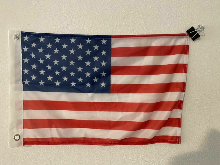 10 PACK 12 X 18 USA American Flag Boat Flag Car Banner Truck FAST USA SHIPPER