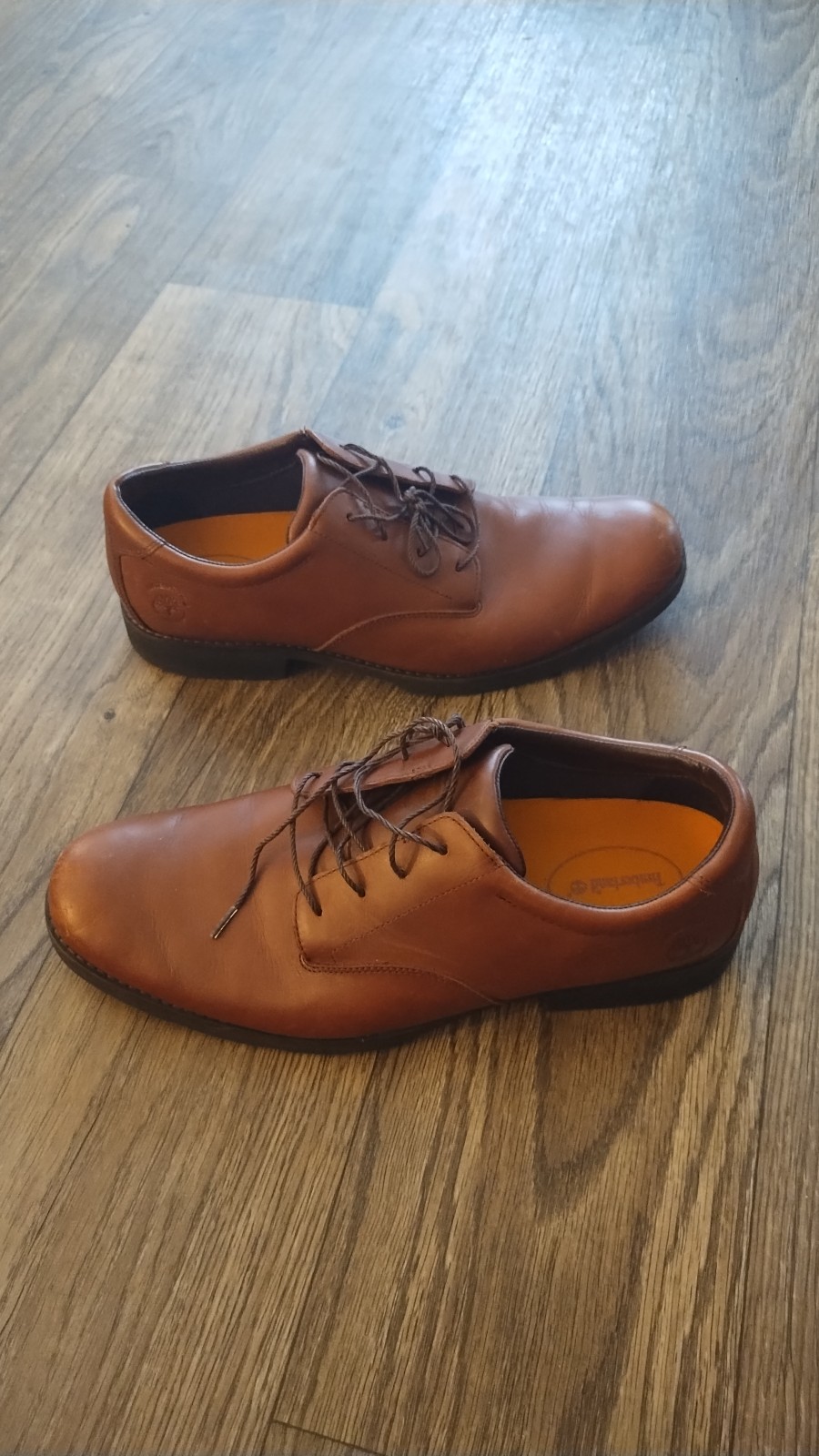 MENS BROWN COMFORT LEATHER LOAFERS CW SIZE 11.5M