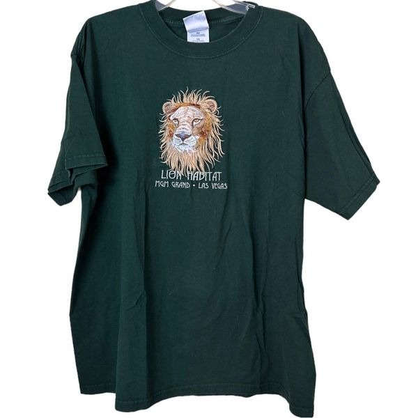 Vintage MGM Grand 3-D Lion T-Shirt 1997 Extremely Rare