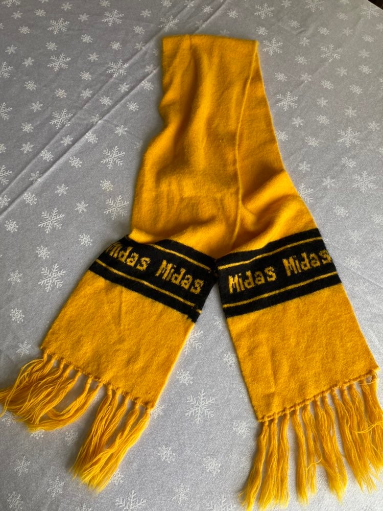 Vintage Midas Muffler scarf