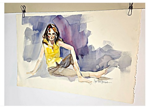 Art Decor Painting Woman