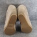 Toms Shoes Womens 7 Bootie Wedge Desert Lace Up Chukka Leather Casual Taupe Kala