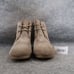 Toms Shoes Womens 7 Bootie Wedge Desert Lace Up Chukka Leather Casual Taupe Kala