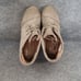 Toms Shoes Womens 7 Bootie Wedge Desert Lace Up Chukka Leather Casual Taupe Kala